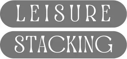 A logo that says Leisure Stacking.